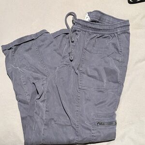 Gray Casual Pants